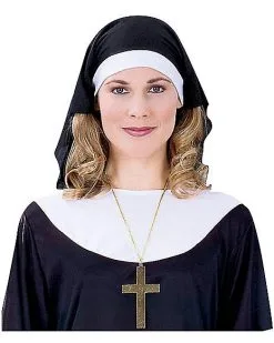 Spirit Halloween Cross Necklace -Costume Themes Shop 00113423 c