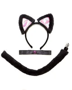 Spirit Halloween Black And Pink Cat Costume Kit 7 Spirit Halloween Black And Pink Cat Costume Kit -Costume Themes Shop 00186742 c