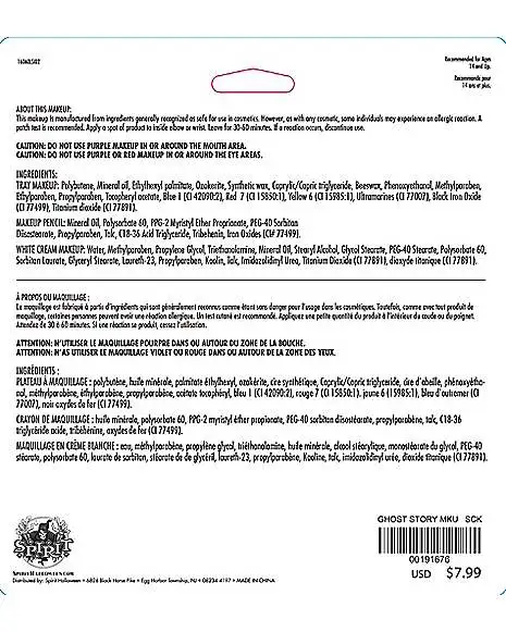 Spirit Halloween Ghost Stories Makeup Kit 5 Spirit Halloween Ghost Stories Makeup Kit - Image 3