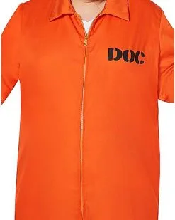 Spirit Halloween Adult Escaped Convict Plus Size Costume 9 Spirit Halloween Adult Escaped Convict Plus Size Costume -Costume Themes Shop 00580845 d