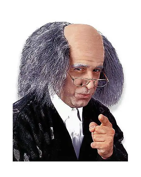Spirit Halloween Bald Old Man Wig 3 Spirit Halloween Bald Old Man Wig
