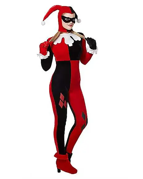 Spirit Halloween Adult Harley Quinn Costume - Gotham Girls 6 Spirit Halloween Adult Harley Quinn Costume - Gotham Girls - Image 4
