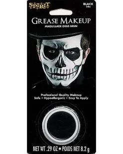 Spirit Halloween Black Grease Makeup