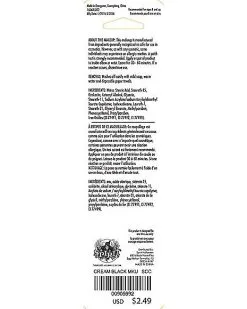 Spirit Halloween No Smear Black Makeup -Costume Themes Shop 00905992 c