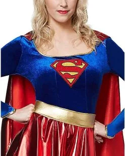 Spirit Halloween Adult Supergirl Costume - DC Comics -Costume Themes Shop 01000959 c