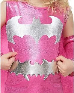 Spirit Halloween Kids Pink Batgirl Costume - DC Comics -Costume Themes Shop 01006824 c