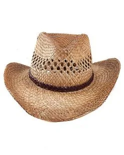 Spirit Halloween Western Seagrass Hat 12 Spirit Halloween Western Seagrass Hat -Costume Themes Shop 01067701 d