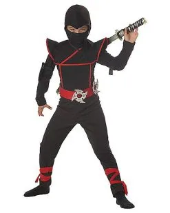 Spirit Halloween Kids Stealth Ninja Costume 6 Spirit Halloween Kids Stealth Ninja Costume -Costume Themes Shop 01133735 a