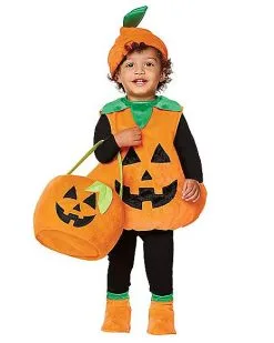 Spirit Halloween Baby Lil' Pumpkin Costume 8 Spirit Halloween Baby Lil' Pumpkin Costume -Costume Themes Shop 01135631 a