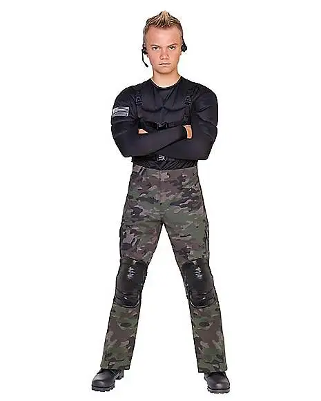 Spirit Halloween Kids Commando Special Forces Costume 3 Spirit Halloween Kids Commando Special Forces Costume