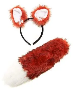 Spirit Halloween Faux Fur Fox Costume Kit 7 Spirit Halloween Faux Fur Fox Costume Kit -Costume Themes Shop 01152339 c