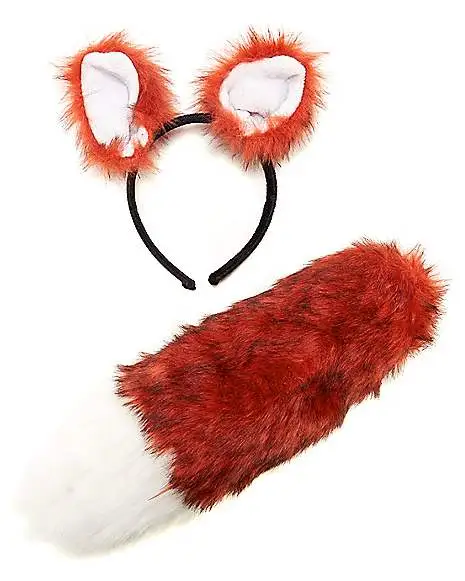 Spirit Halloween Faux Fur Fox Costume Kit 5 Spirit Halloween Faux Fur Fox Costume Kit - Image 3