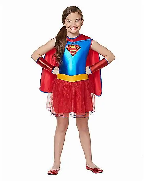 Spirit Halloween Kids Supergirl Tutu Costume - DC Comics 3 Spirit Halloween Kids Supergirl Tutu Costume - DC Comics