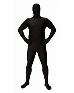Spirit Halloween Adult Super Skins Black Zentai Skin Suit Costume 9 Spirit Halloween Adult Super Skins Black Zentai Skin Suit Costume -Costume Themes Shop 01164912 a