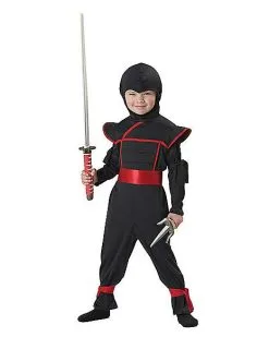 Spirit Halloween Toddler Stealth Ninja Costume -Costume Themes Shop 01179530 b