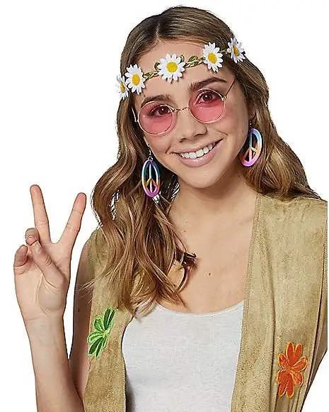 Spirit Halloween Hippie Costume Kit 3 Spirit Halloween Hippie Costume Kit