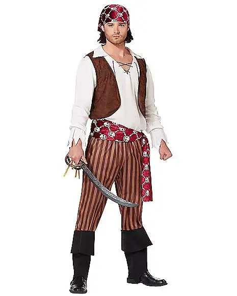Spirit Halloween Adult Shipwreck Pirate Costume 3 Spirit Halloween Adult Shipwreck Pirate Costume