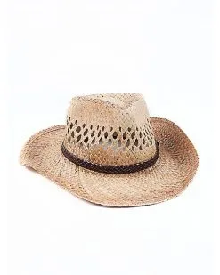 Spirit Halloween Western Seagrass Hat 15 Spirit Halloween Western Seagrass Hat -Costume Themes Shop 01199074 c