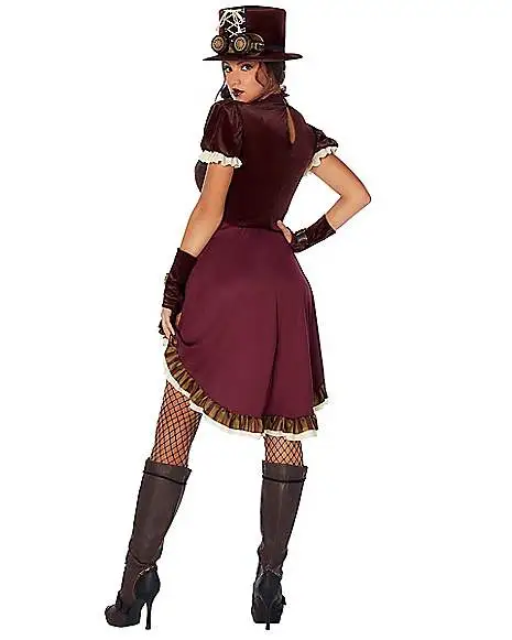 Spirit Halloween Adult Steampunk Dress Costume 4 Spirit Halloween Adult Steampunk Dress Costume - Image 2