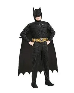 Spirit Halloween Kids Muscle Chest Batman Costume - Batman The Dark Knight -Costume Themes Shop 01215581 a