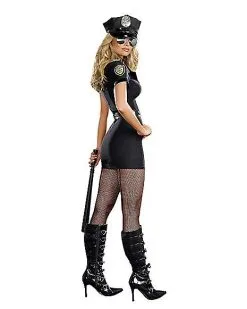 Spirit Halloween Adult Officer Anita Bribe Police Costume -Costume Themes Shop 01218700 b