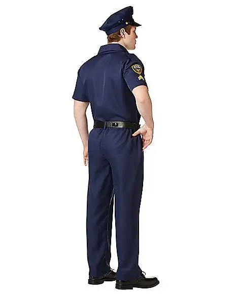 Spirit Halloween Adult Police Officer Costume - Deluxe 4 Spirit Halloween Adult Police Officer Costume - Deluxe - Image 2