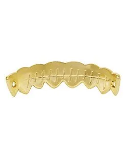 Spirit Halloween Golden Grillz Teeth -Costume Themes Shop 01228238 d