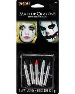 Spirit Halloween Horror Makeup Crayons
