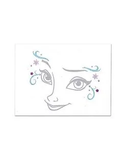 Spirit Halloween Elsa Face And Hand Decal - Frozen