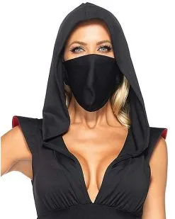 Spirit Halloween Adult Deadly Ninja Jumpsuit Costume 10 Spirit Halloween Adult Deadly Ninja Jumpsuit Costume -Costume Themes Shop 01256981 c