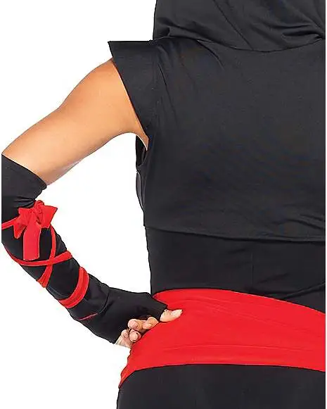 Spirit Halloween Adult Deadly Ninja Jumpsuit Costume 7 Spirit Halloween Adult Deadly Ninja Jumpsuit Costume - Image 5