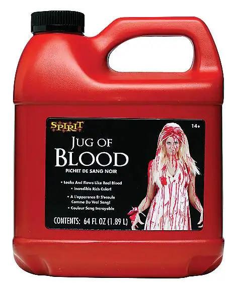 Spirit Halloween Fake Blood - Half Gallon 3 Spirit Halloween Fake Blood - Half Gallon