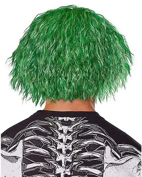 Spirit Halloween Sinister Green Wig 4 Spirit Halloween Sinister Green Wig - Image 2