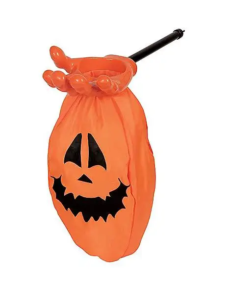 Spirit Halloween Pumpkin Loot Scoop Treat Bag 3 Spirit Halloween Pumpkin Loot Scoop Treat Bag