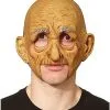 Spirit Halloween Chinless Old Man Half Mask -Costume Themes Shop 01271469 a