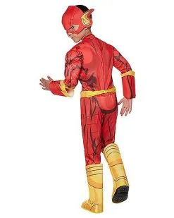 Spirit Halloween Kids Flash Costume Deluxe - DC Comics -Costume Themes Shop 01274984 b