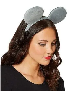 Spirit Halloween Faux Fur Mouse Ears -Costume Themes Shop 01278001 b