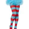 Spirit Halloween Thing 1 And 2 Striped Tights - Dr. Seuss 2 Spirit Halloween Thing 1 And 2 Striped Tights - Dr. Seuss -Costume Themes Shop 01278381 a