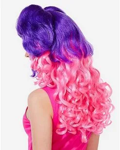 Spirit Halloween Pink And Purple Wig -Costume Themes Shop 01297589 c