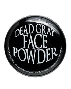 Spirit Halloween Gray Face Powder -Costume Themes Shop 01297688 c