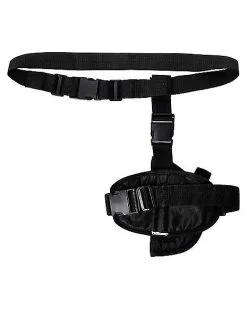 Spirit Halloween Black Leg Holster Tactical 15 Spirit Halloween Black Leg Holster Tactical -Costume Themes Shop 01298546 g