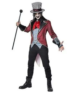 Spirit Halloween Adult Sinister Ringmaster Costume 7 Spirit Halloween Adult Sinister Ringmaster Costume -Costume Themes Shop 01298934 a