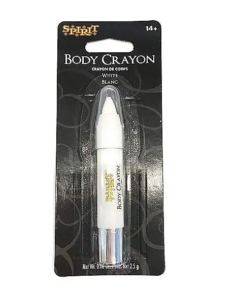 Spirit Halloween White Body Crayon 3 Spirit Halloween White Body Crayon