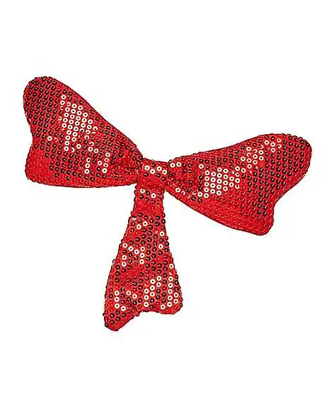 Spirit Halloween Sequin Bow Tie - Cat In The Hat 3 Spirit Halloween Sequin Bow Tie - Cat In The Hat