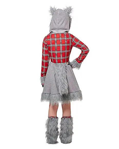 Spirit Halloween Kids Faux Fur Charming Werewolf Costume 4 Spirit Halloween Kids Faux Fur Charming Werewolf Costume - Image 2