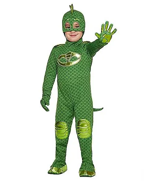 Spirit Halloween Toddler Gekko Costume - PJ Masks 3 Spirit Halloween Toddler Gekko Costume - PJ Masks
