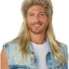 Spirit Halloween Blonde Mullet Wig -Costume Themes Shop 01340132 a