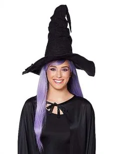 Spirit Halloween Black Witches Hat -Costume Themes Shop 01340686 e