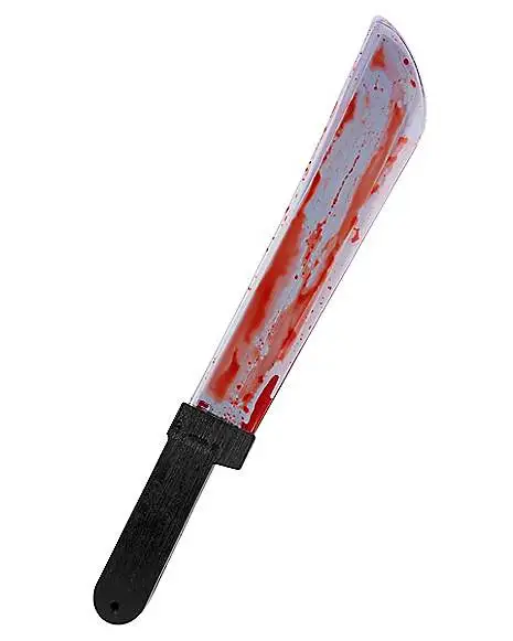 Spirit Halloween Bleeding Machete 3 Spirit Halloween Bleeding Machete