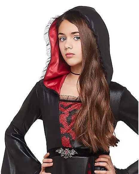 Spirit Halloween Kids Bat Vampiress Costume 6 Spirit Halloween Kids Bat Vampiress Costume - Image 4